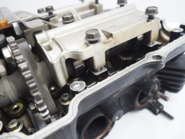 CB400SF.純正シリンダーヘッド.NC39.カムシャフト.加工素材に.バルブ