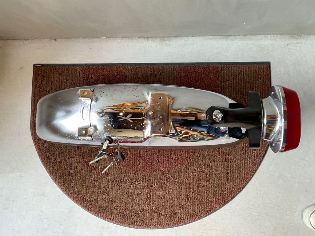 W650純正フェンダーテールランプ付き w650 カワサキ W650 純正リア