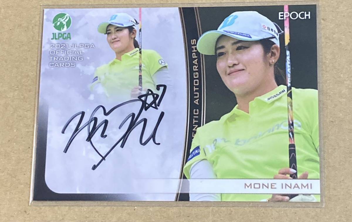 ⁄ JLPGA EPOCH ミントモール MINT 0 日本女子プロゴルフ 立川店 稲見萌