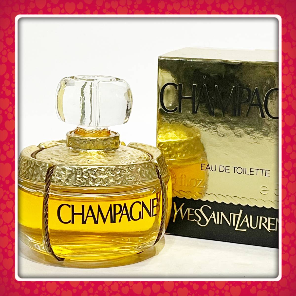 ほぼ満量イヴサンローランシャンパーニュ 50ml オードトワレj