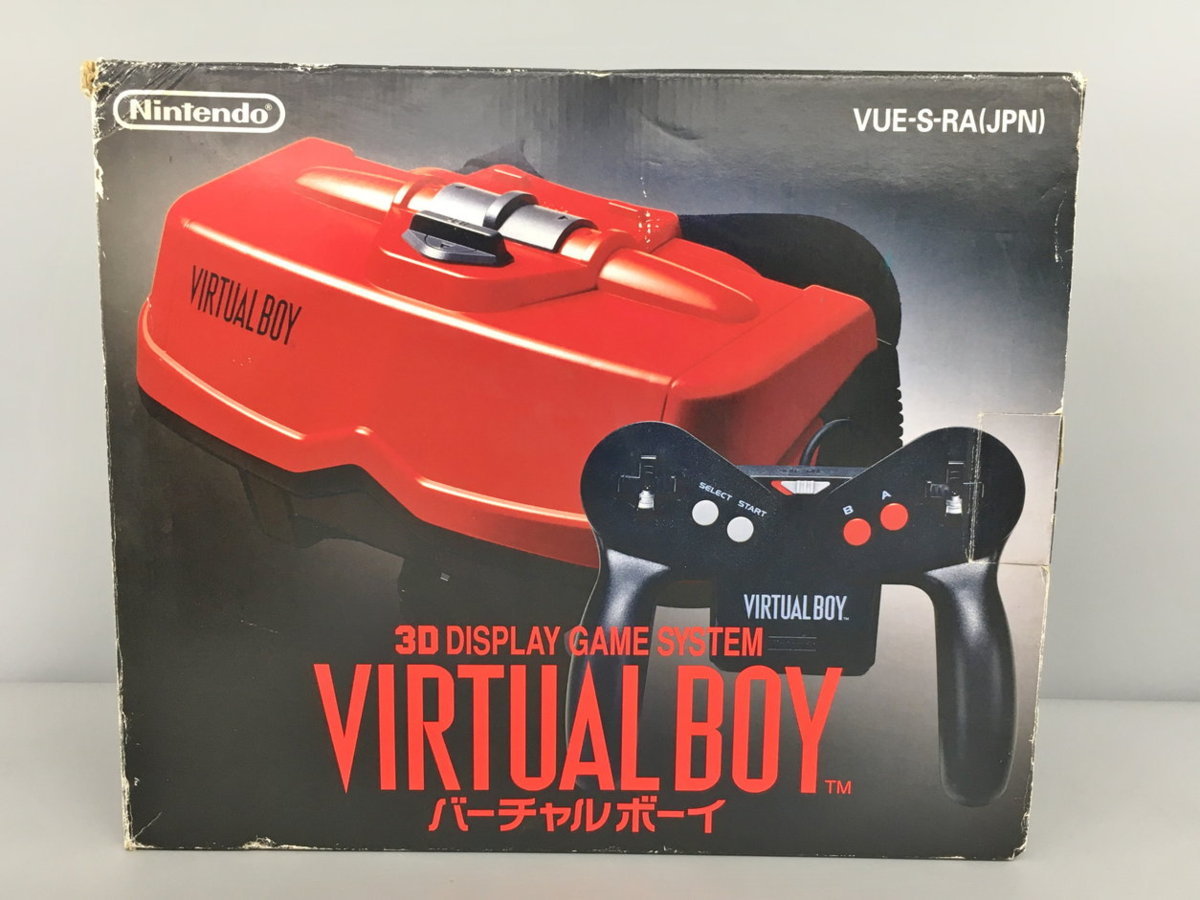 任天堂 Nintendo バーチャルボーイ VUE-S-RA-JPN ゲーム機 本体 おまけ 