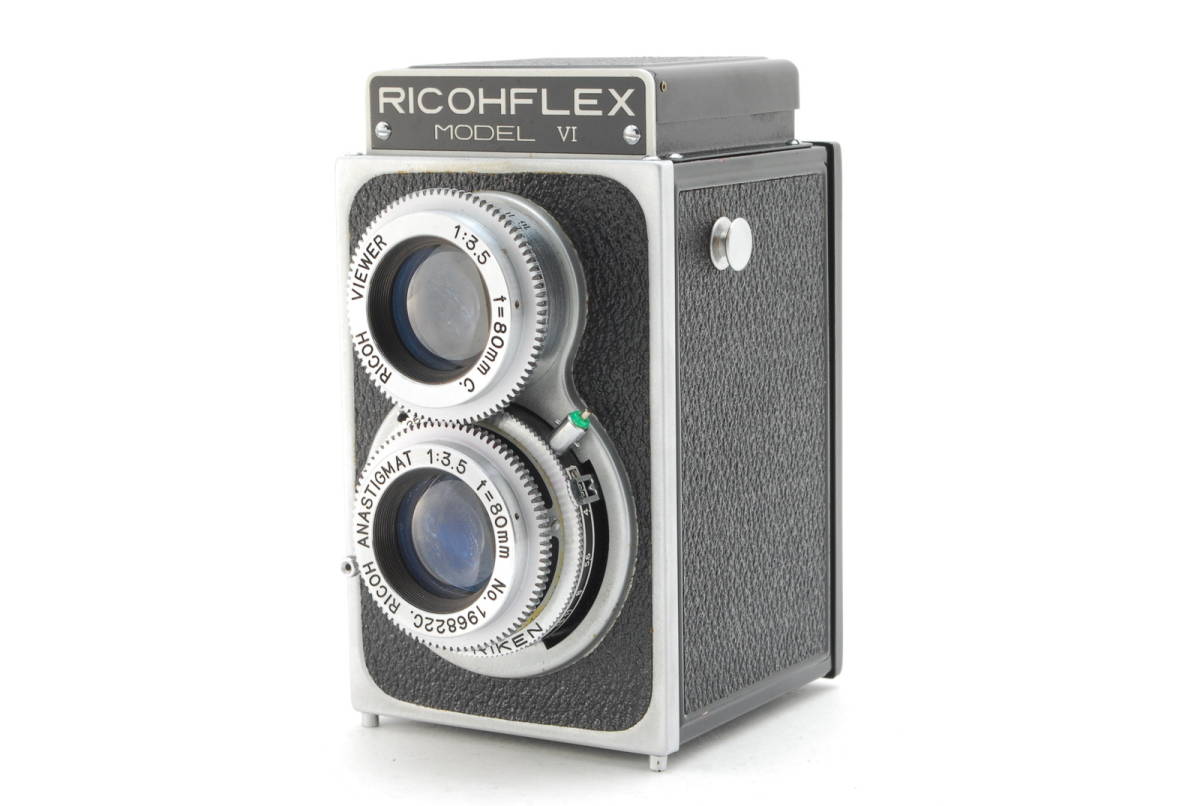 リコーフレックス RICOHFLEX MODEL Ⅵ モデル6 80mm F3.5 二眼カメラ