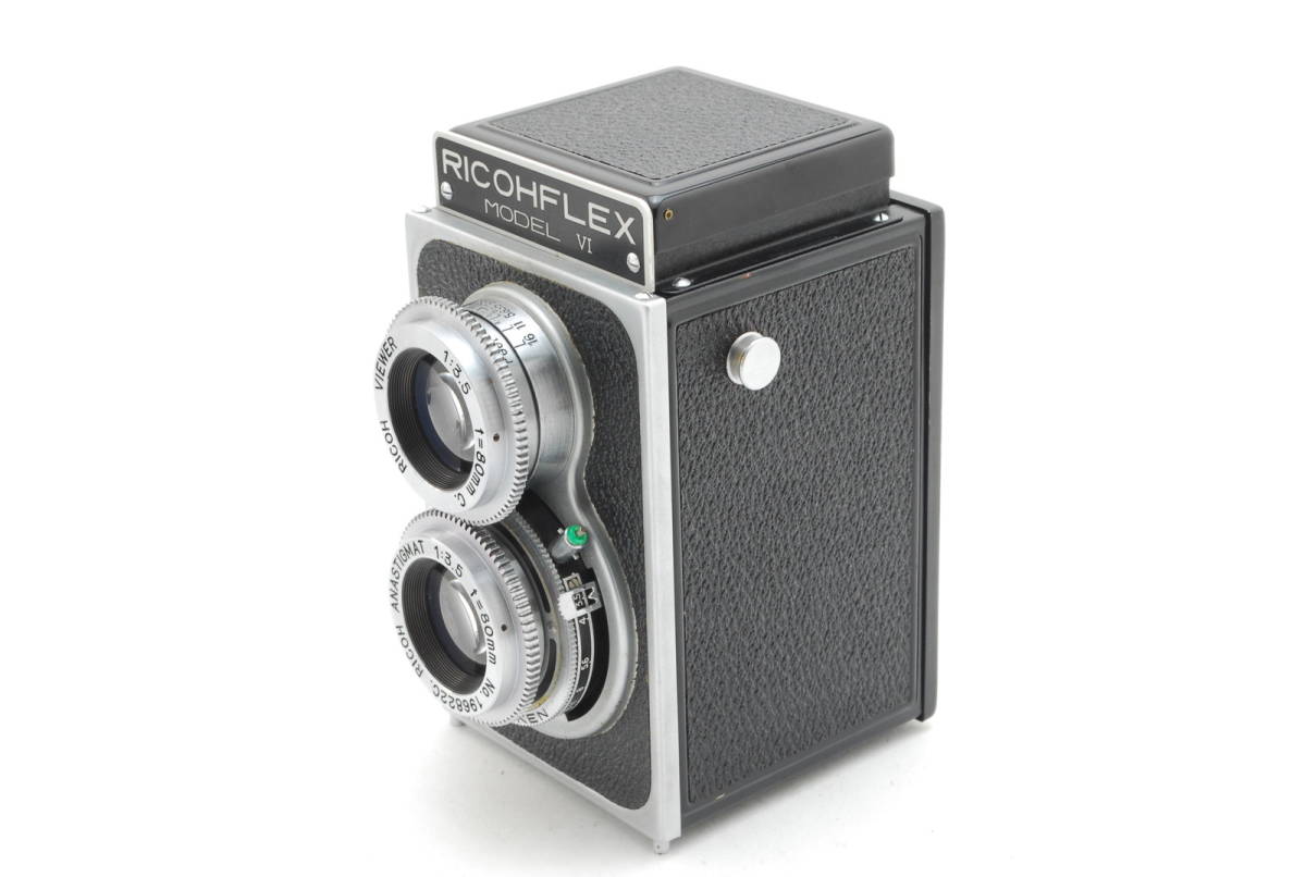 リコーフレックス RICOHFLEX MODEL Ⅵ モデル6 80mm F3.5 二眼カメラ