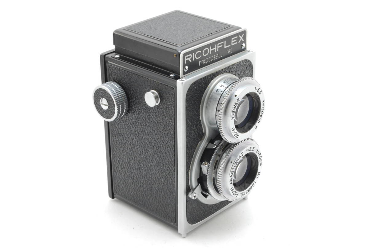 リコーフレックス RICOHFLEX MODEL Ⅵ モデル6 80mm F3.5 二眼カメラ