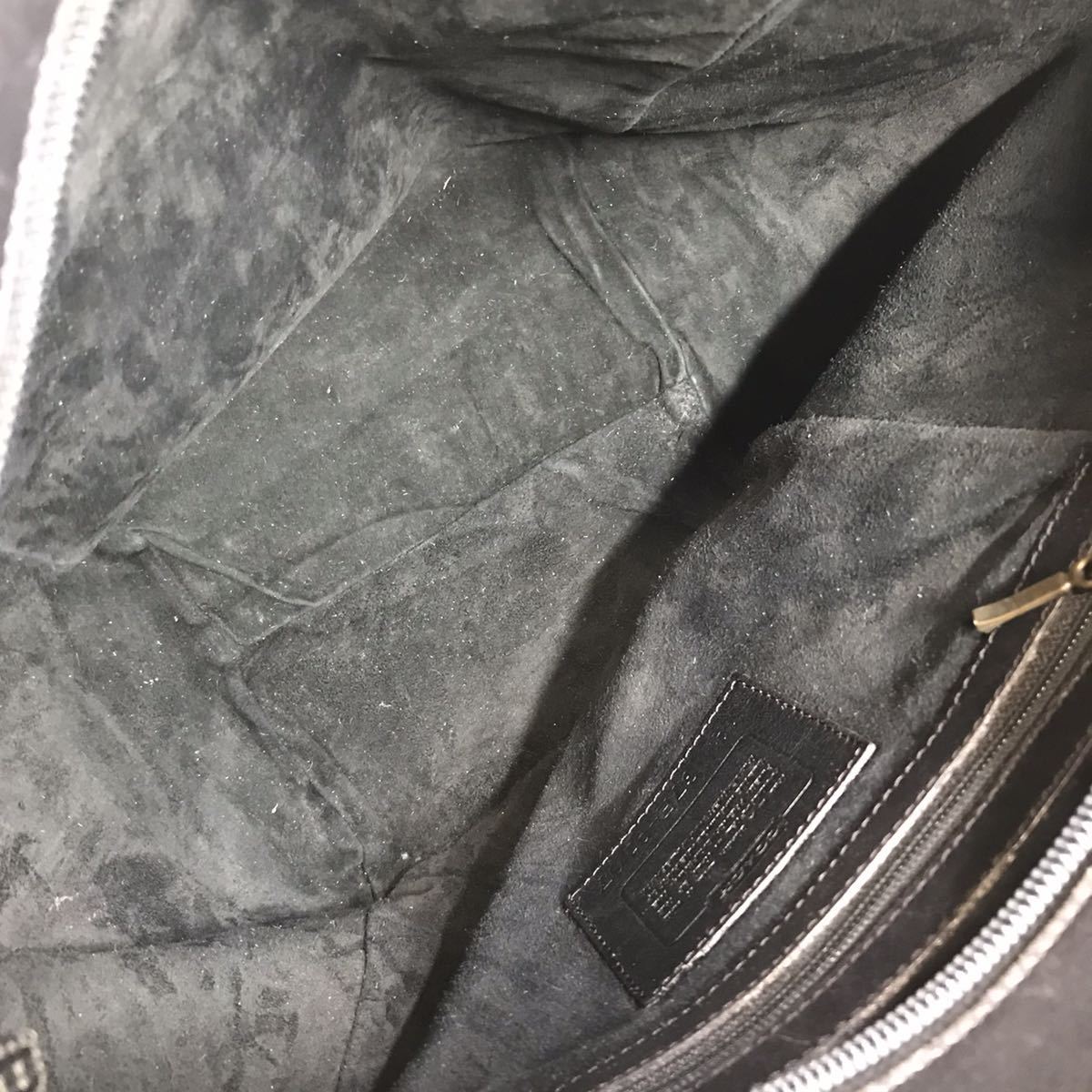 コーチ】本物 COACH トートバッグ 黒 オールドコーチ 9107 ショルダー 