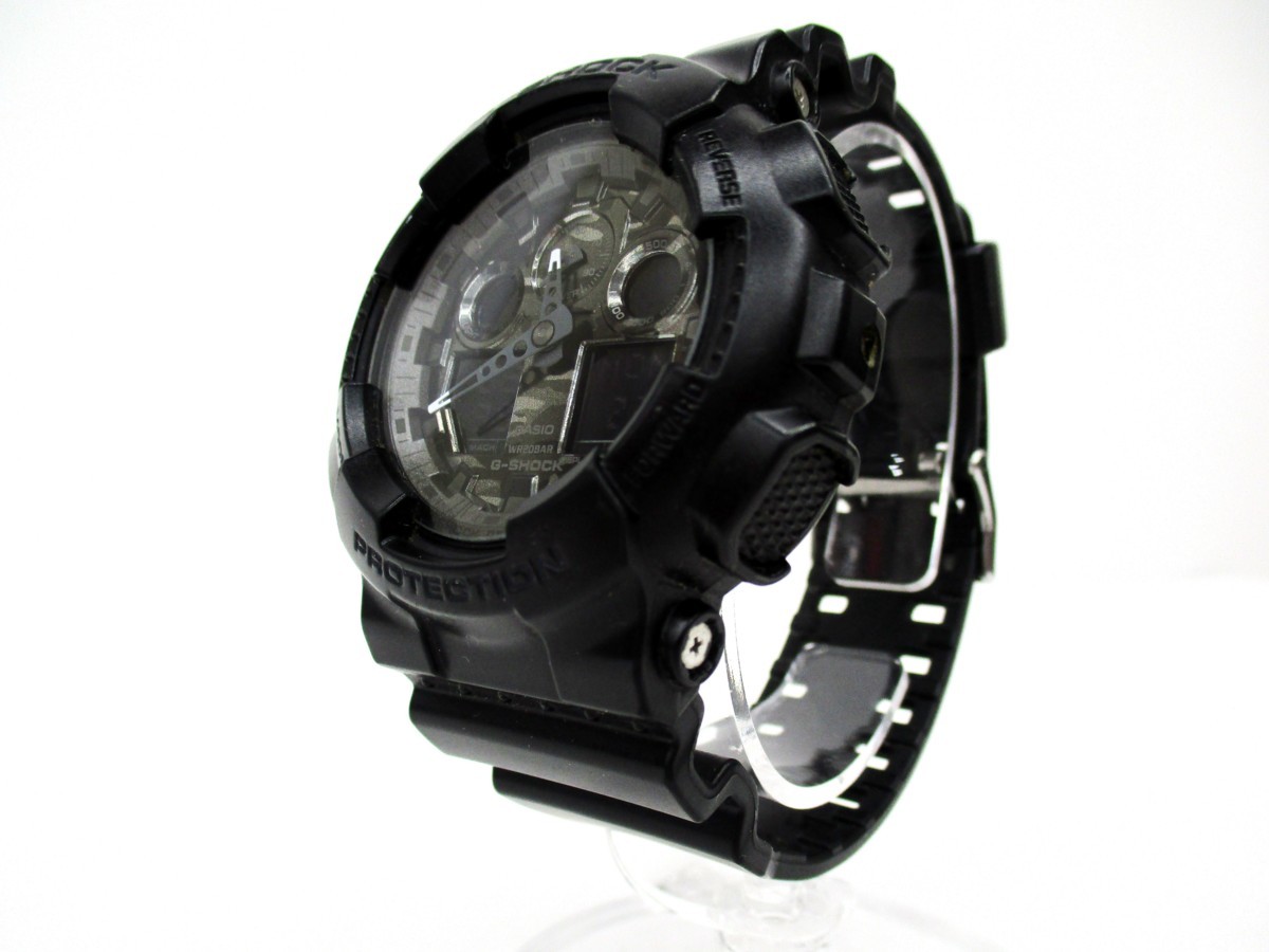 CASIO (カシオ) G-SHOCK Gショック GA-100CF デジアナ クオーツ稼働品 