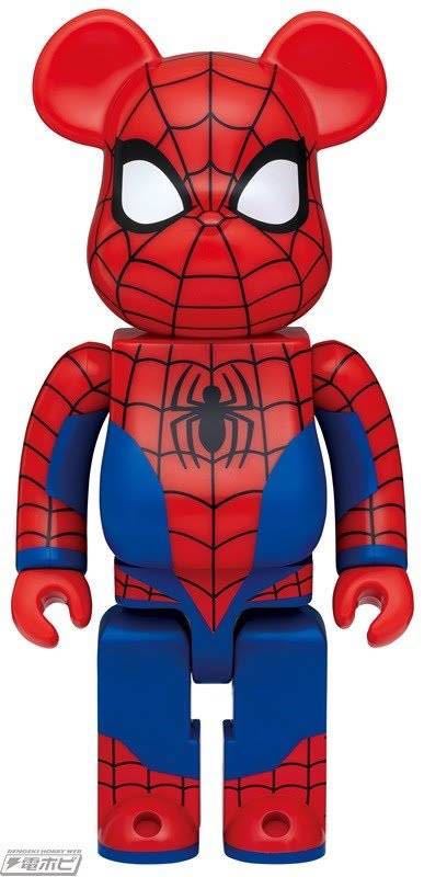 Happyくじ MARVEL マーベル L@ST賞 BE@RBRICK 400％ スパイダーマン 