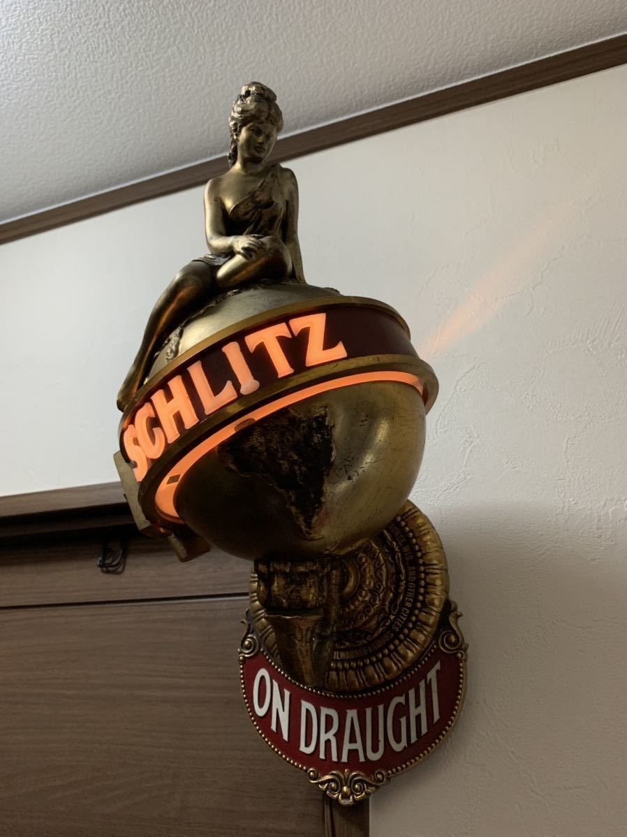 ライト・照明 Schlitz シュリッツビール パブミラー ウォールランプ