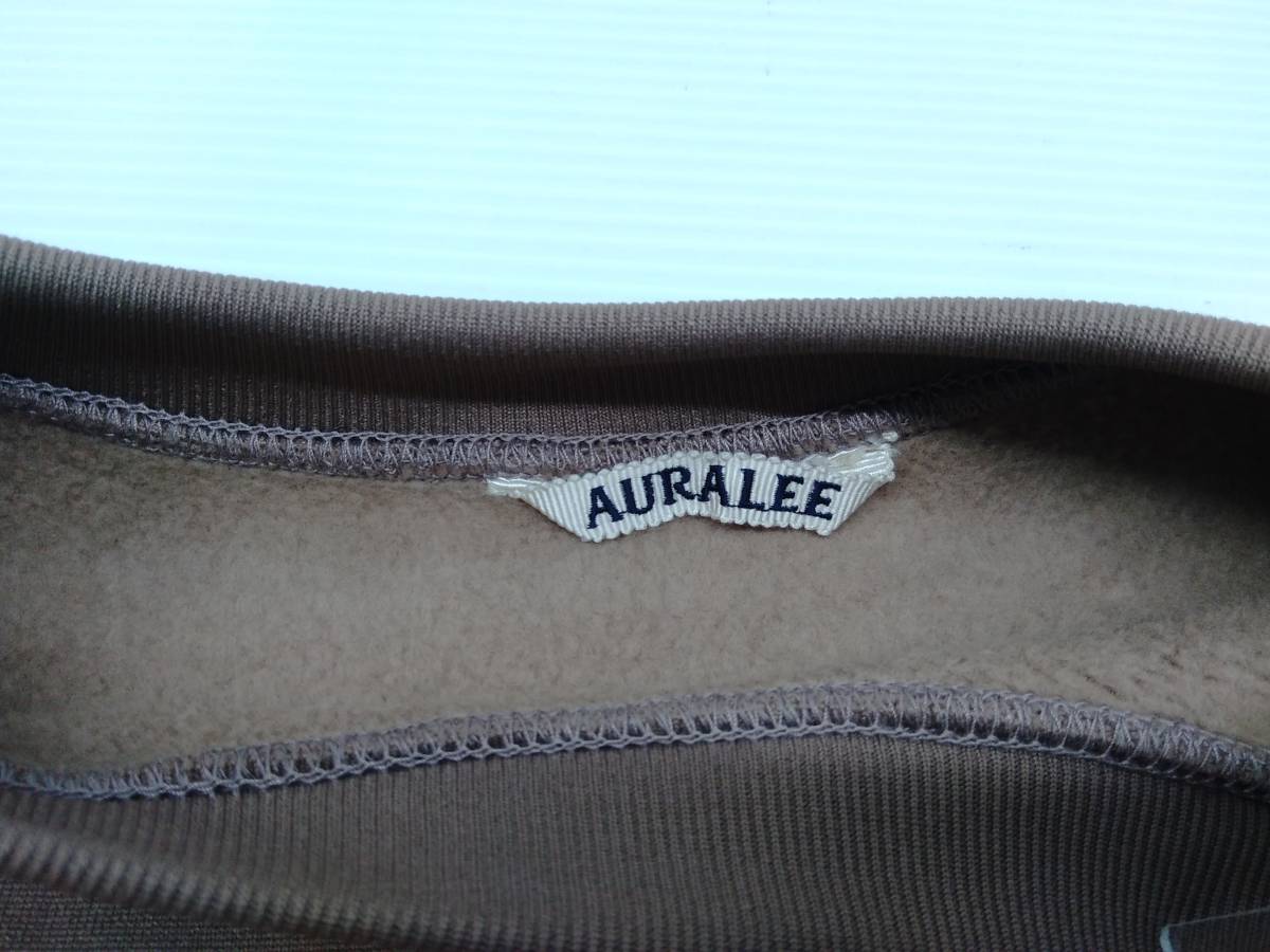 ☆ 美品 AURALEE オーラリー 2019年モデル BAGGY POLYESTER SWEAT 