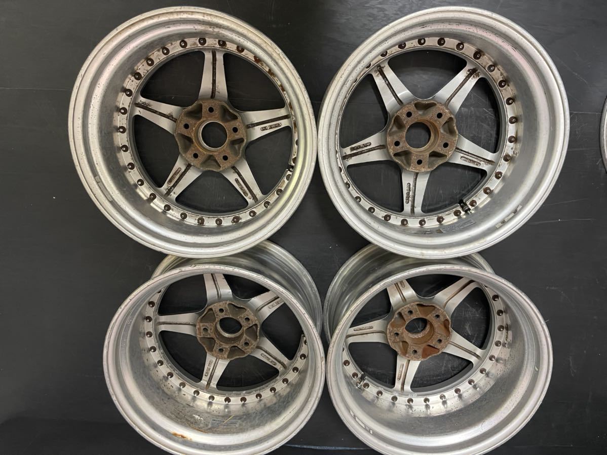 SSR スピードスター デコルテ 8J/17/5H/114.3 +47 ハブ径約74 9J/17/5H 