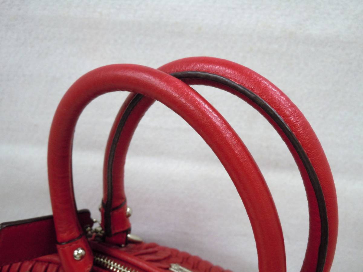 1円～ 美品☆COACH コーチ 18620 マディソンギャザード ソフィア