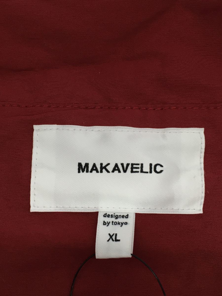 MAKAVELIC◆マウンテンパーカ/XL/コットン/RED/3018-41206