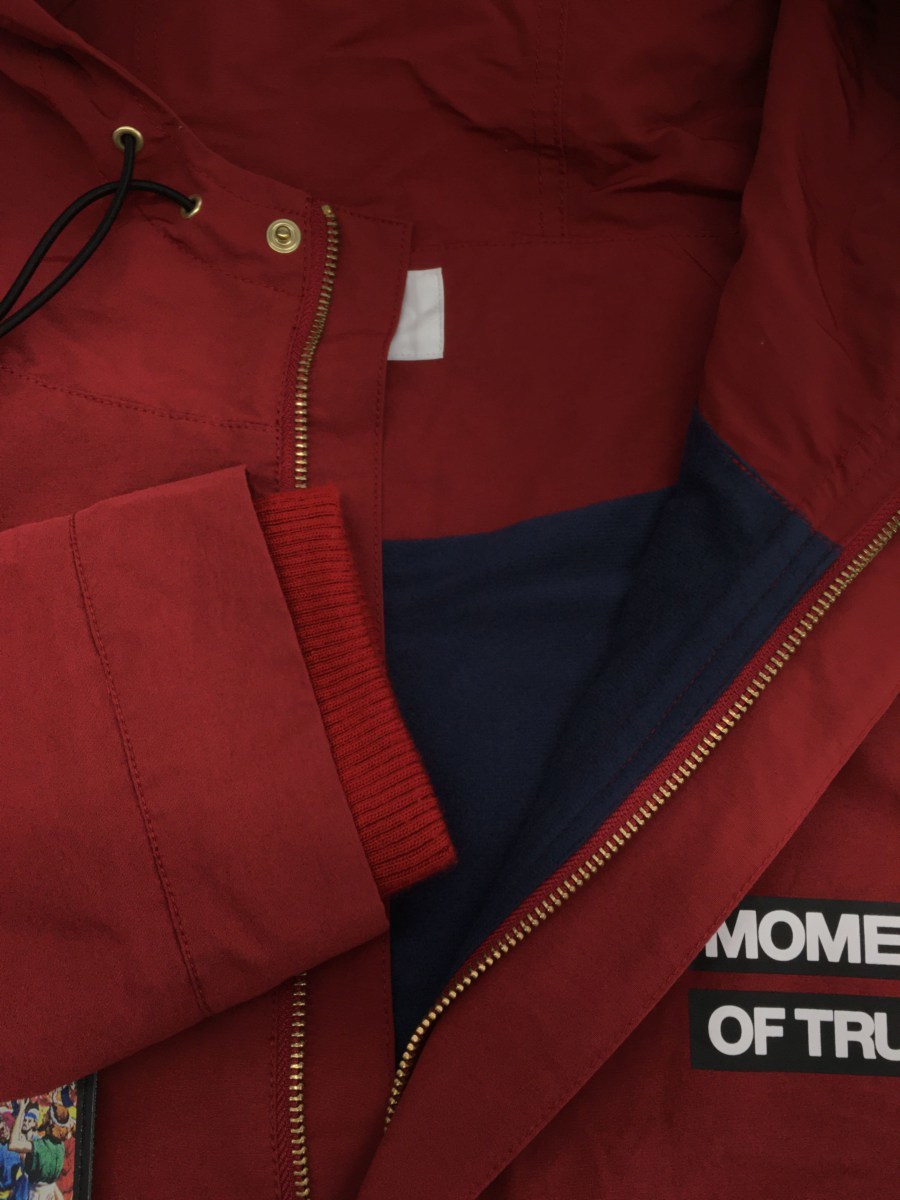 MAKAVELIC◆マウンテンパーカ/XL/コットン/RED/3018-41206