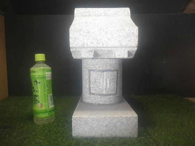 白御影石氏神様★神具★神宮★御宮様★お社★屋根付きお宮