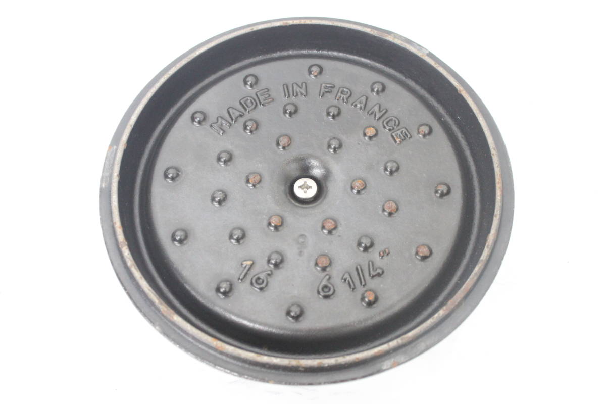 LA COCOTTE STAUB ラ ココット ストウブ 16cm グレー 両手鍋 鍋 なべ