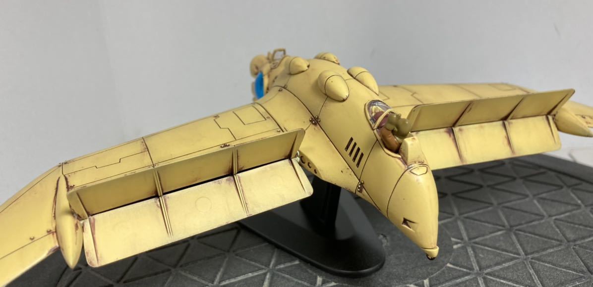 ☆バンダイ 1/72 風の谷のガンシップ ウェザリング 塗装完成品 ☆風の