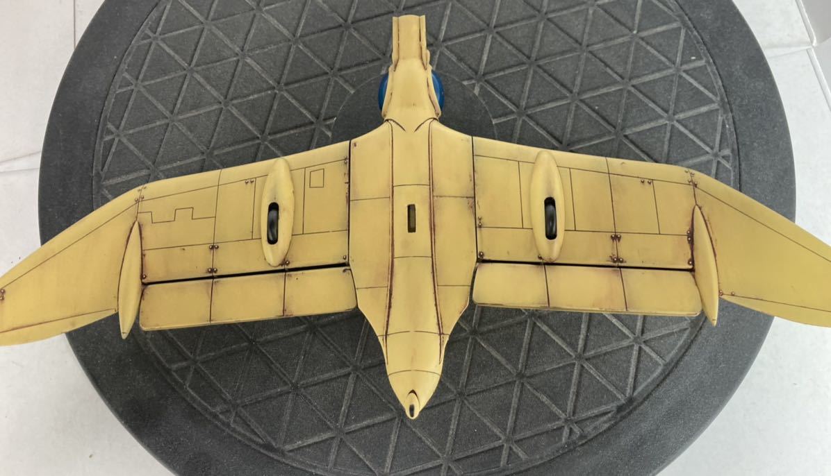 バンダイ 1/72 風の谷のガンシップ ウェザリング 塗装完成品 宮崎駿 ☆バンダイ 1/72 風の谷のガンシップ ウェザリング 塗装完成品 ☆風の