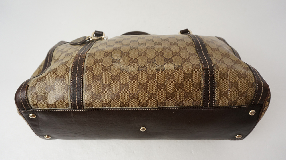 GUCCI グッチ GGコーティング ミニボストンバッグ 181488  