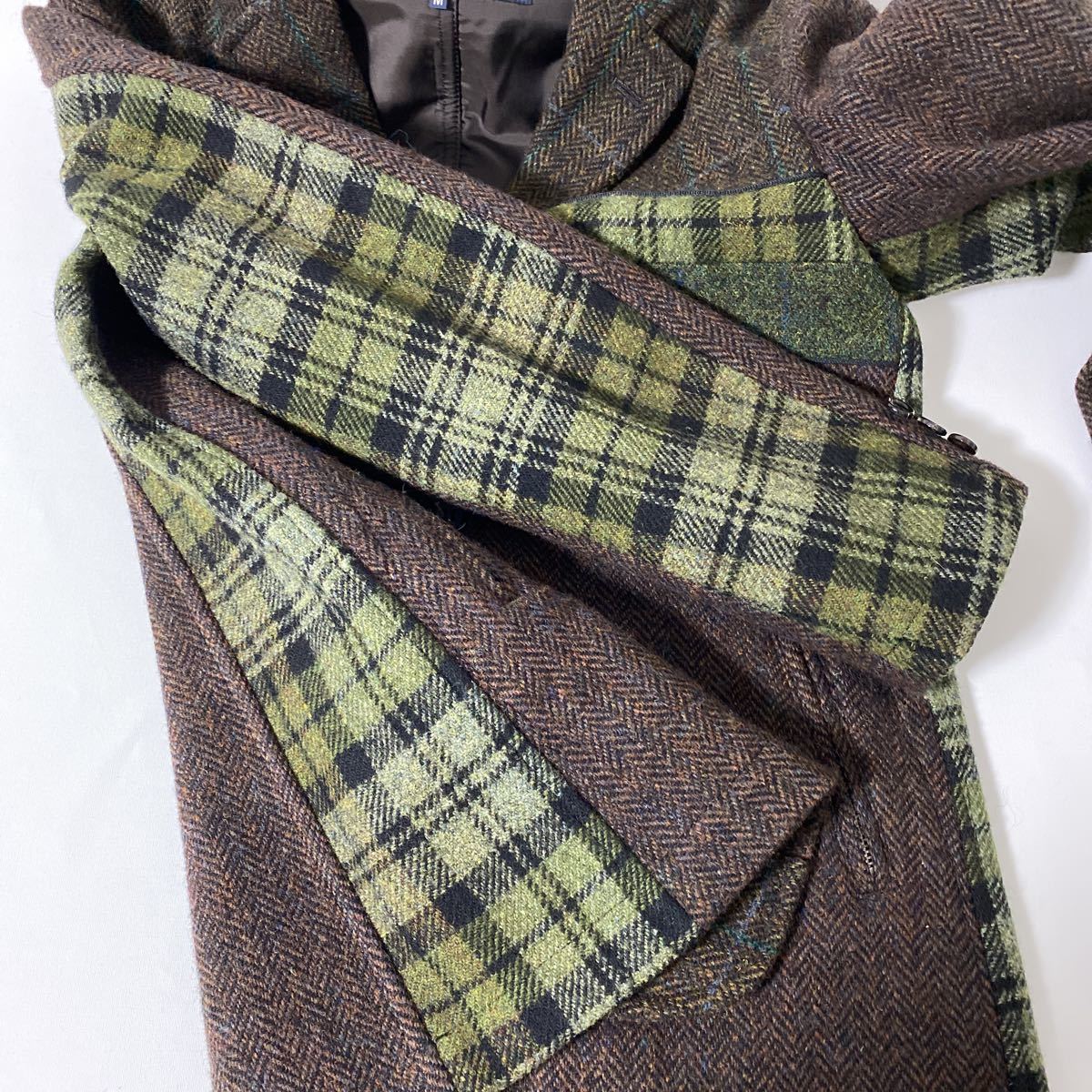 美品 希少 名作 AD 2006 COMME des GARCONS HOMME Harris tweed 美品 希少 名作 AD 2006 COMME des GARCONS HOMME Harris tweed