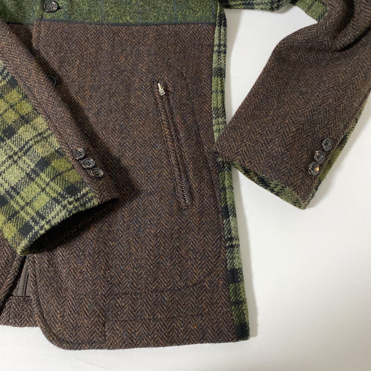 美品 希少 名作 AD 2006 COMME des GARCONS HOMME Harris tweed 美品 希少 名作 AD 2006 COMME des GARCONS HOMME Harris tweed