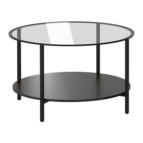 IKEA ヴィットショー ラップトップテーブル コンソール ブラック IKEA