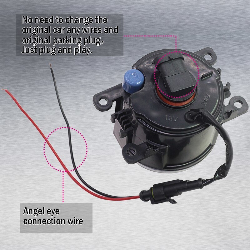 フォグランプ エンジェルアイ 新品 ポルシェ カイエン 955 2002-2015 led drl 車 パーツ ライト フロント 交換 カスタム 外装 左右ペア_5