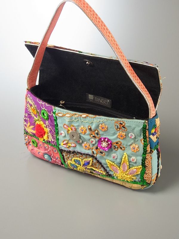 TANGO』タイハイブランド レザーパッチワーク チェーンバッグ