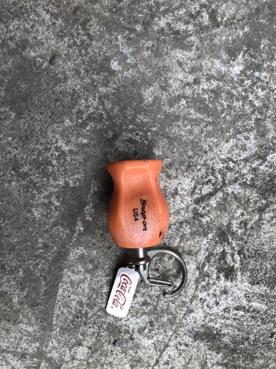 スナップオン グリップ 鍵 スナップオン Snap-on キーホルダー オレン