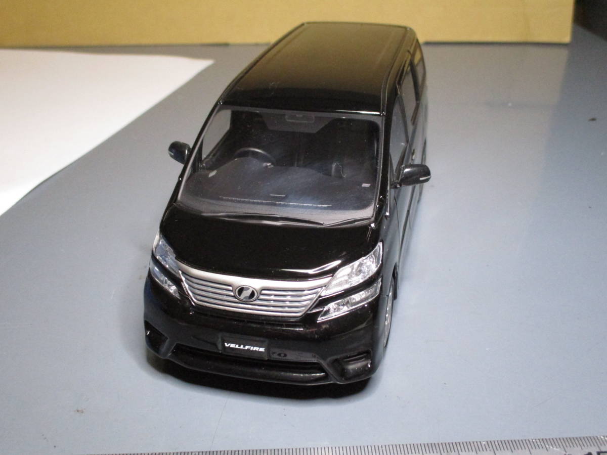 1/24 トヨタ ヴェルファイア 20系 カラーサンプル ミニカー ブラック 1/24 トヨタ ヴェルファイア 非売品 ミニカー カラーサンプル ブラック