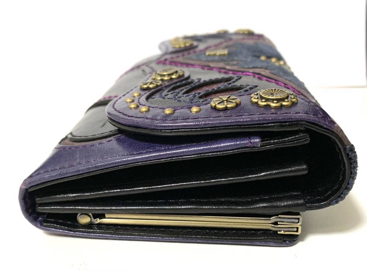 数回使用】ANNA SUI 財布 ルアー 黒 がま口 アナスイ 【公式通販】
