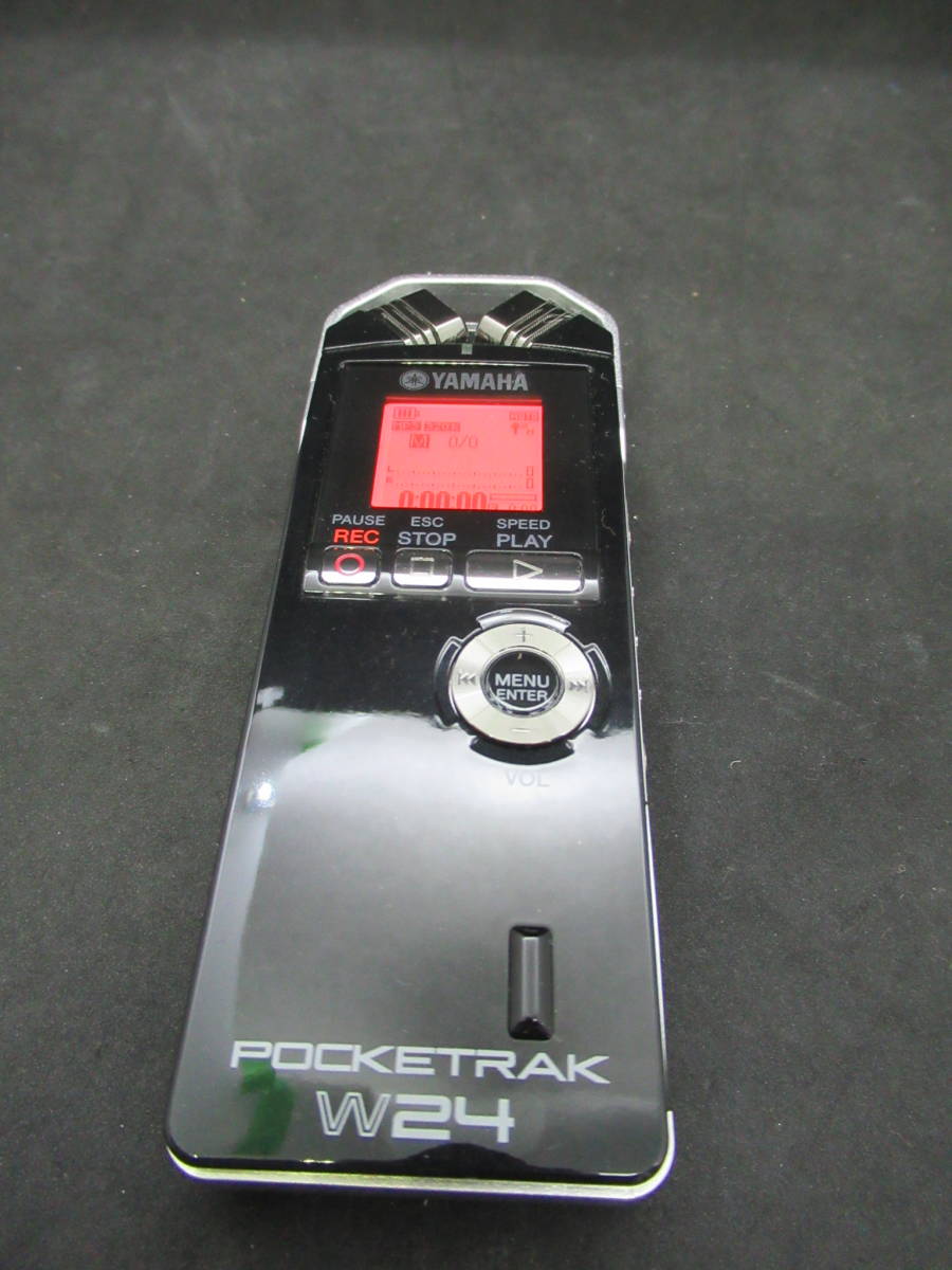 Yamaha ヤマハ W24 ポケットレコーダー Pocketrak 録音 機材 デジタルレコーダー ボイレコ ブラック Icレコーダー 売買されたオークション情報 Yahooの商品情報をアーカイブ公開 オークファン Aucfan Com