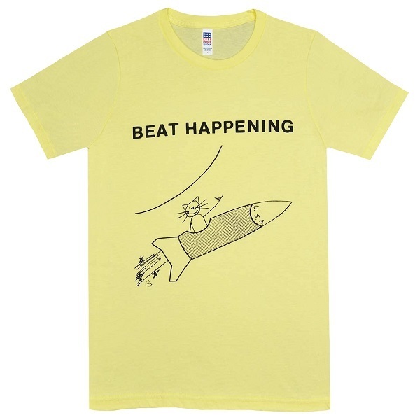 新品，HOT BEAT HAPPENING ビートハプニング Beat Happening Tシャツ LIGHT YELLOW Sサイズ オフィシャル(Tシャツ)｜売買されたオークション情報、yahooの商品情報をアーカイブ公開 - オークファン Tシャツ