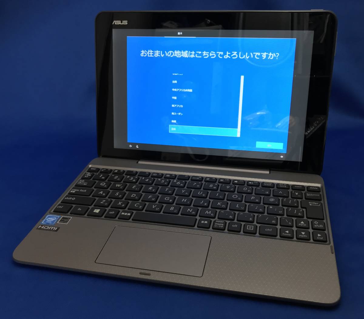 ASUS TransBook T101HA-G128 初期化済み ASUS TransBook T101HA T101HA