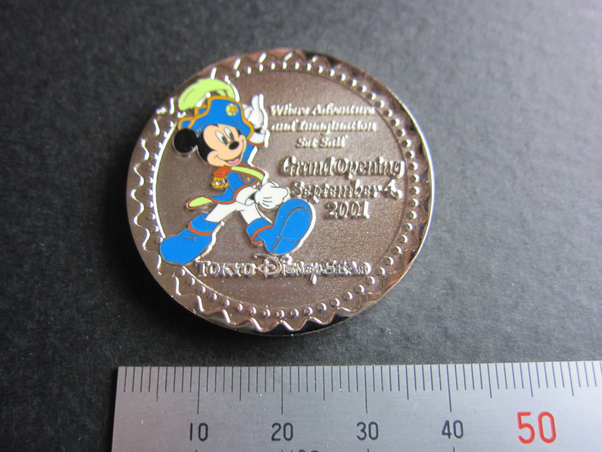 東京ディズニーシー□グランドオープニングメダル□2001年□キャスト 