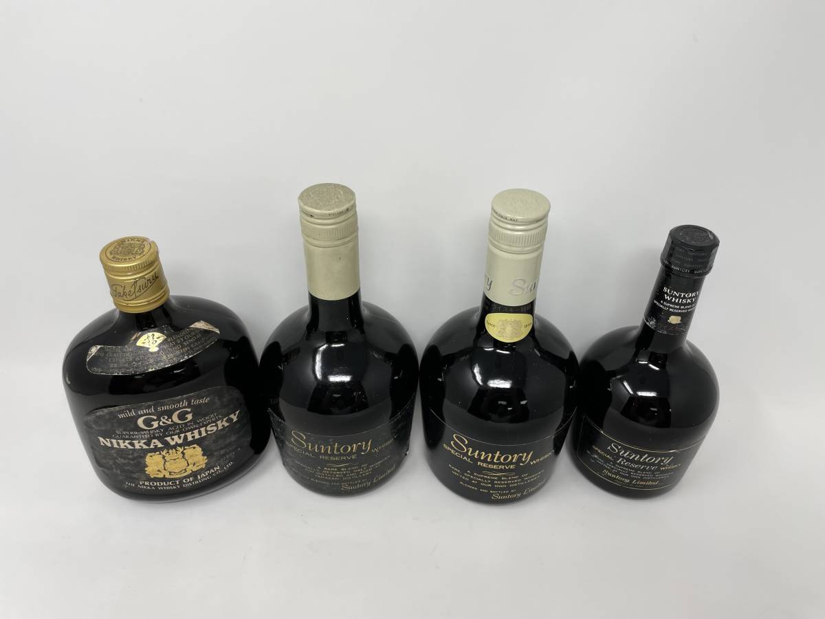 未開栓/4本まとめ売り】 SPECIAL RESERVE WHISKY Limited スペシャル 