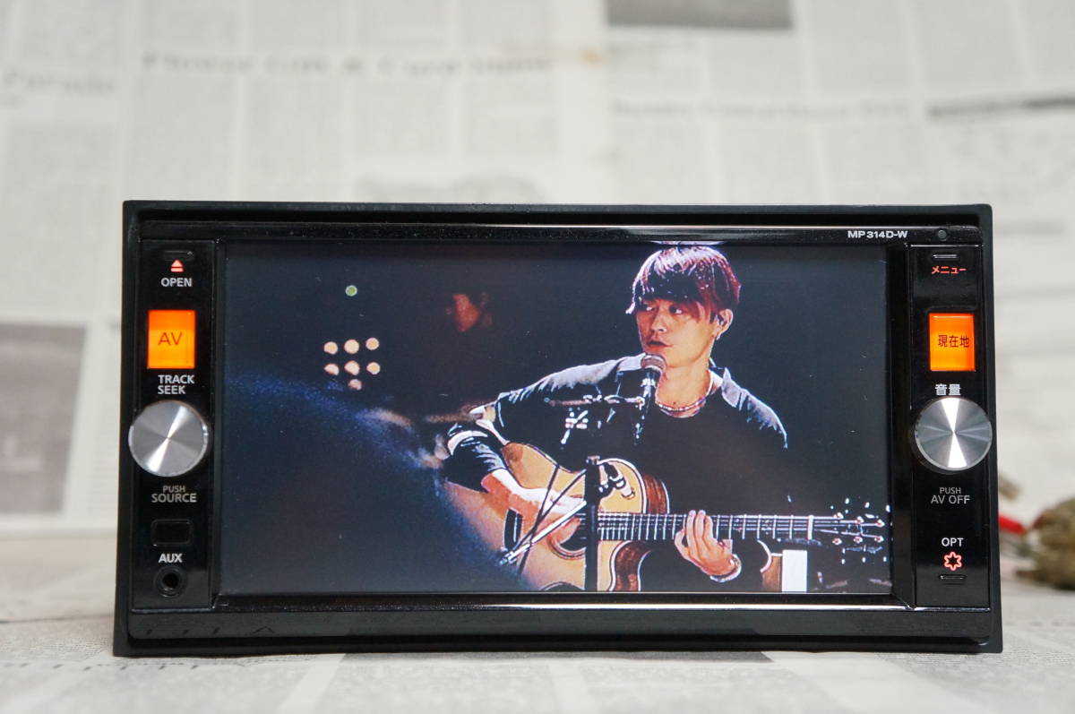 新品アンテナ付き!! MP314D-W 日産純正 2017年 SDナビ フルセグ