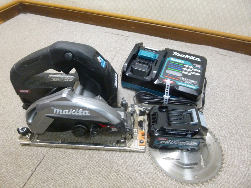 マキタ　40V充電式マルノコ　HS001G　165㎜　セット
