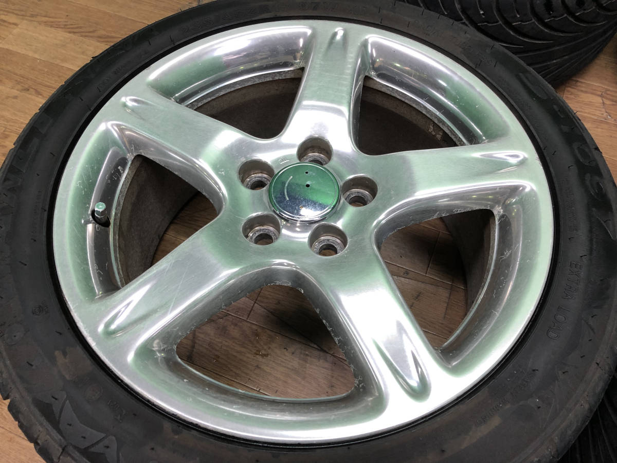 JZS161 アリスト V300 ベルテックス 純正 17インチアルミホイール 4本 