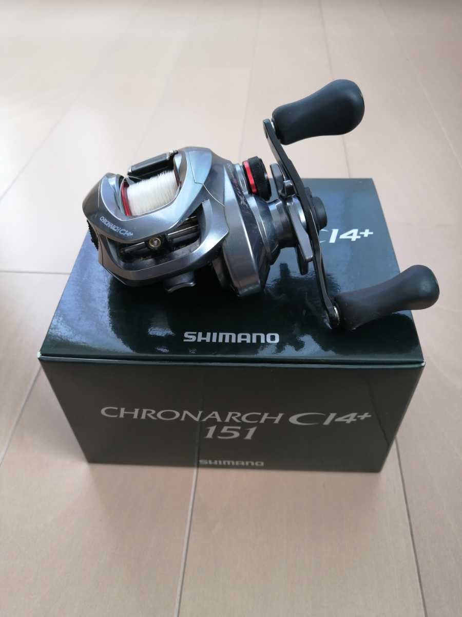 シマノ(SHIMANO) ベイトリール 14 クロナーク CI4+ 151 左ハンドル