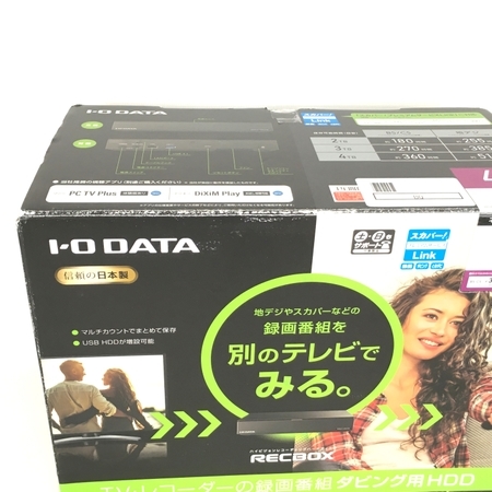 IO DATA HVL-LS4 4TB ハイビジョンレコーディングハードディスク