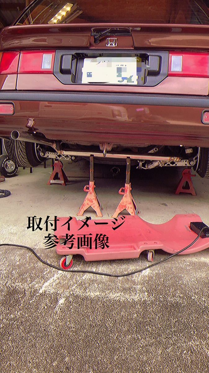 EF シビック シャトル ワンオフマフラー ストレート インジェクション車 在庫処分 1円~ EF シビック シャトル ストレート ワンオフマフラー