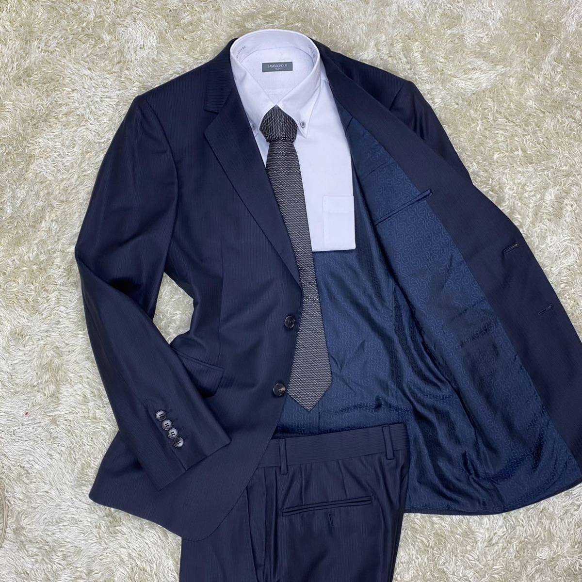 グッチ【溢れる高級感】GUCCI スーツ セットアップ テーラード