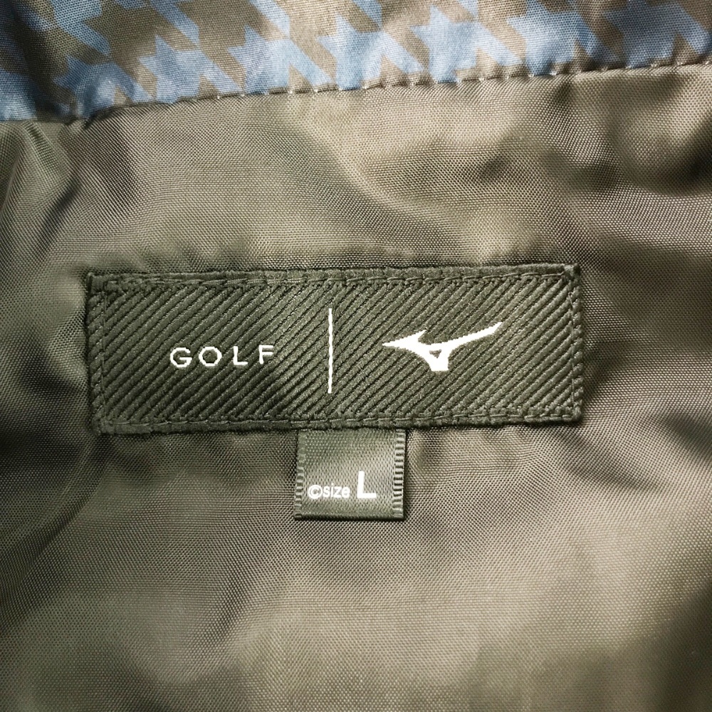 【新品】【即決】MIZUNO GOLF ミズノゴルフ 52JE055014 中綿 ジャケット プレスサーモ 千鳥柄 ネイビー系 L [240001577142] ゴルフウェア T24 MIZUNO(ミズノ) - MIZUNO（ミズノ） クラブ｜ゴルフ｜ミズノ公式オンライン トップページ