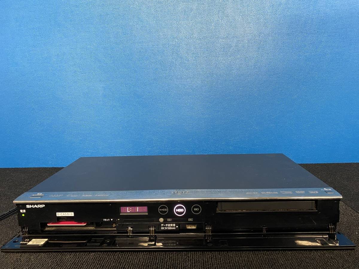 ブルーレイレコーダー シャープ BD-W550 AQUOS BDーW550 SHARP SHARP