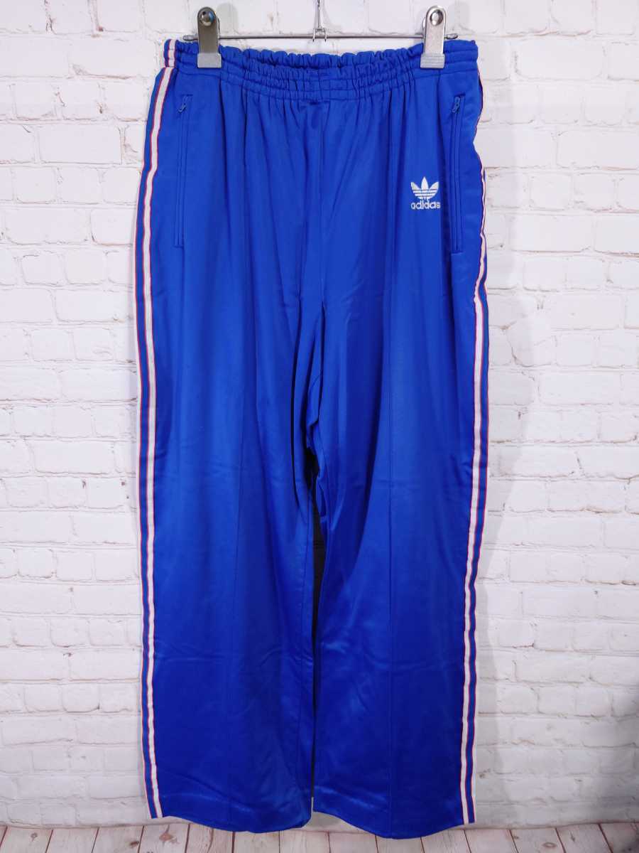 80s adidas アディダス ATP ジャージ XL ブルー トリコロールカラー