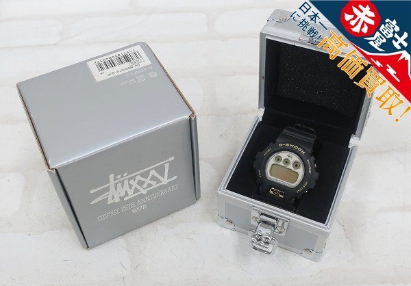 G-SHOCK×STUSSY DW-6900STS-9JR 25周年記念 2NDモデル ジーショック