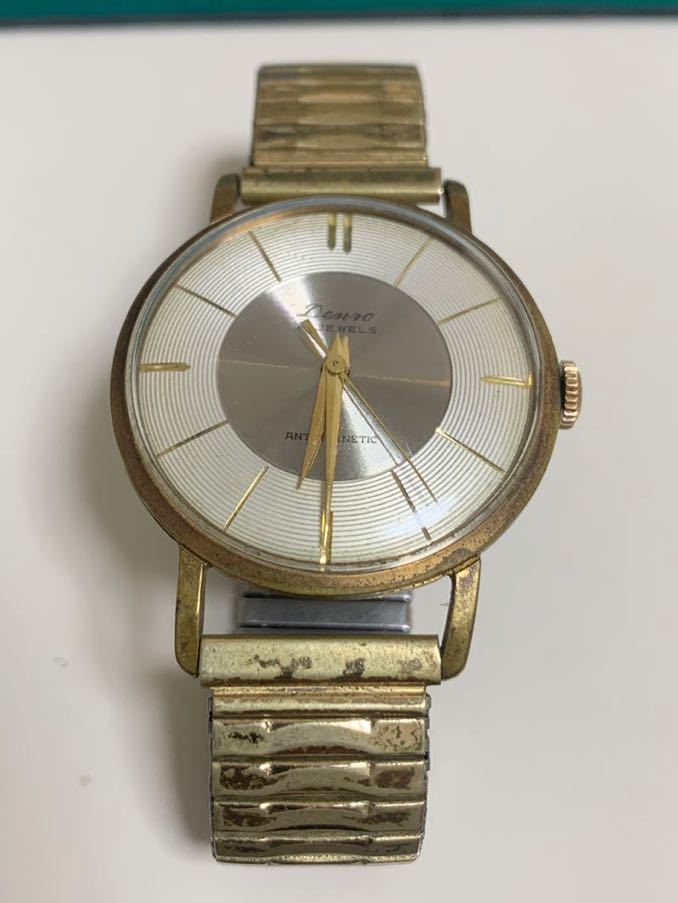 DENRO 時計 アンティーク 0 Vintage SWISS Den-Ro ANTIMAGNETIC Watch, Swiss Watch MADE JEWELS