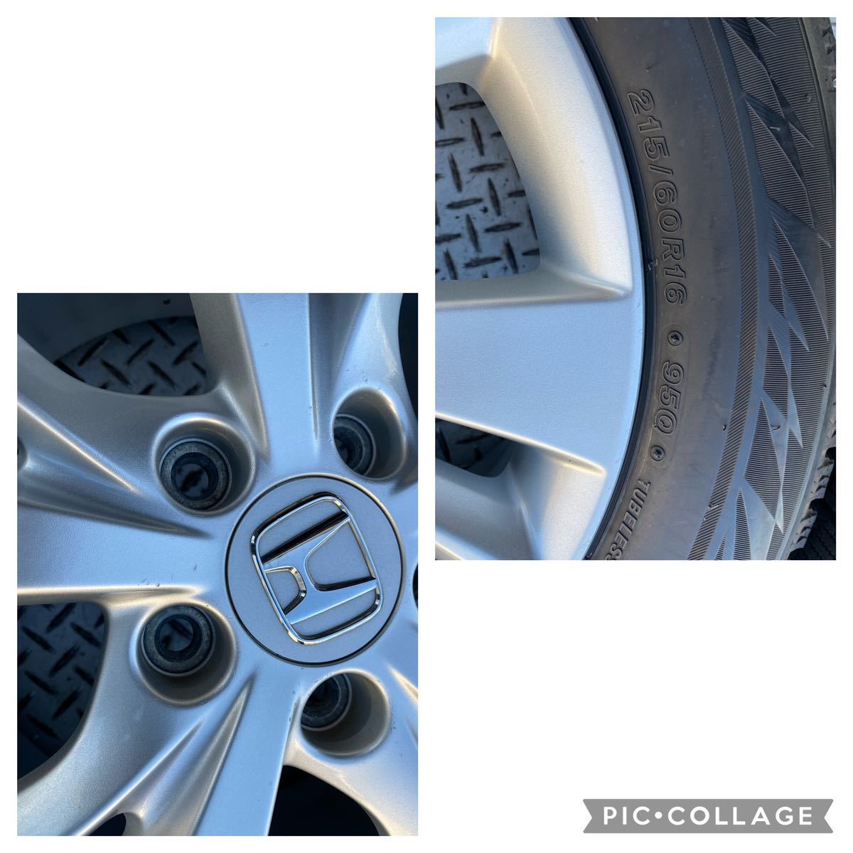 HONDAヴェゼル16インチ BS VRX2 215-60-16 - ブリザックVRX2 215 