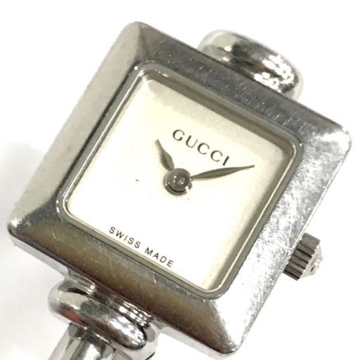 1900L グッチ バングルウォッチ スクエア GUCCI 腕時計 シルバー GUCCI 1900L グッチ バングルウォッチ スクエア GUCCI 腕時計 シルバー GUCCI