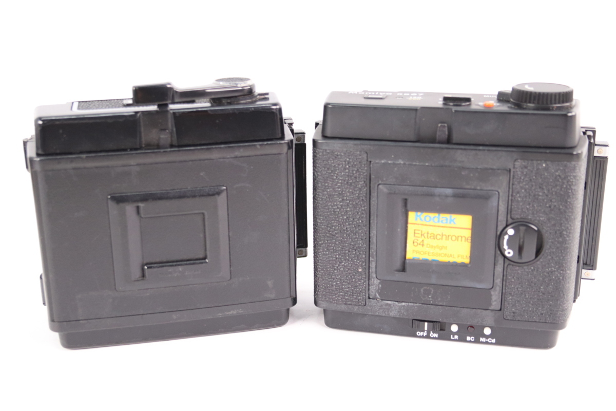 【2点】MAMIYA マミヤ RB67 PRO SD 120 フィルムホルダー/RB67 電動ロールフィルムホルダー 中判 フィルムカメラ アクセサリー 24492-C